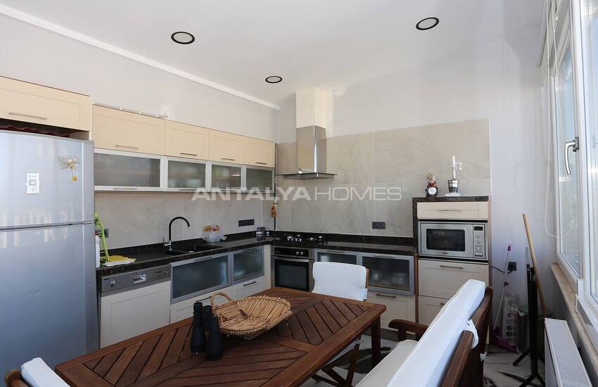 Renovierte Geräumige Meerblick Wohnung In Antalya Konyaalti 29