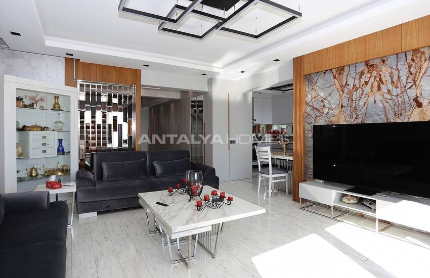 Renovierte Geräumige Meerblick Wohnung In Antalya Konyaalti 18