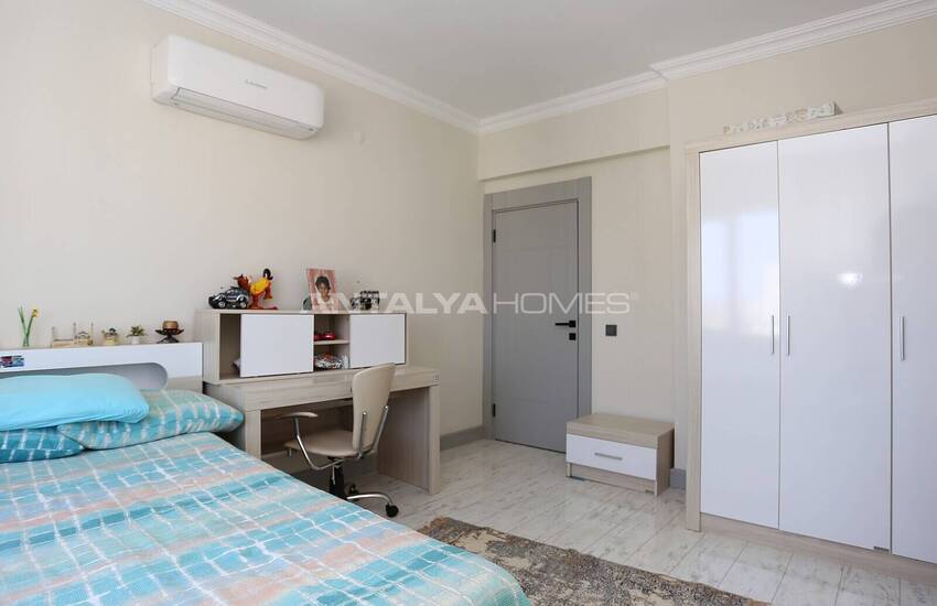 Renovierte Geräumige Meerblick Wohnung In Antalya Konyaalti 37