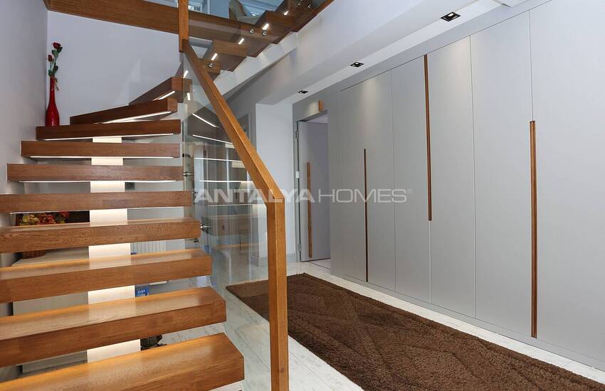 Renovierte Geräumige Meerblick Wohnung In Antalya Konyaalti 43