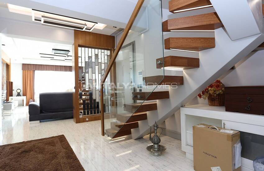 Renovierte Geräumige Meerblick Wohnung In Antalya Konyaalti 45