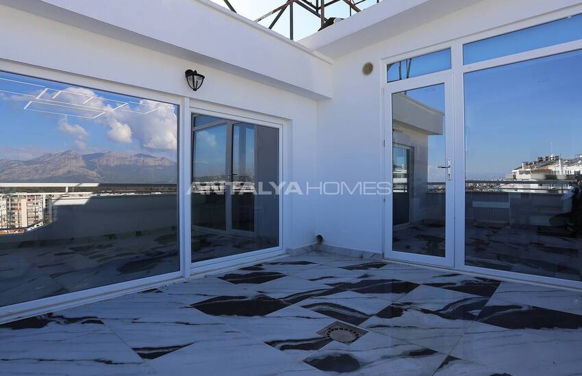 Renovierte Geräumige Meerblick Wohnung In Antalya Konyaalti 48