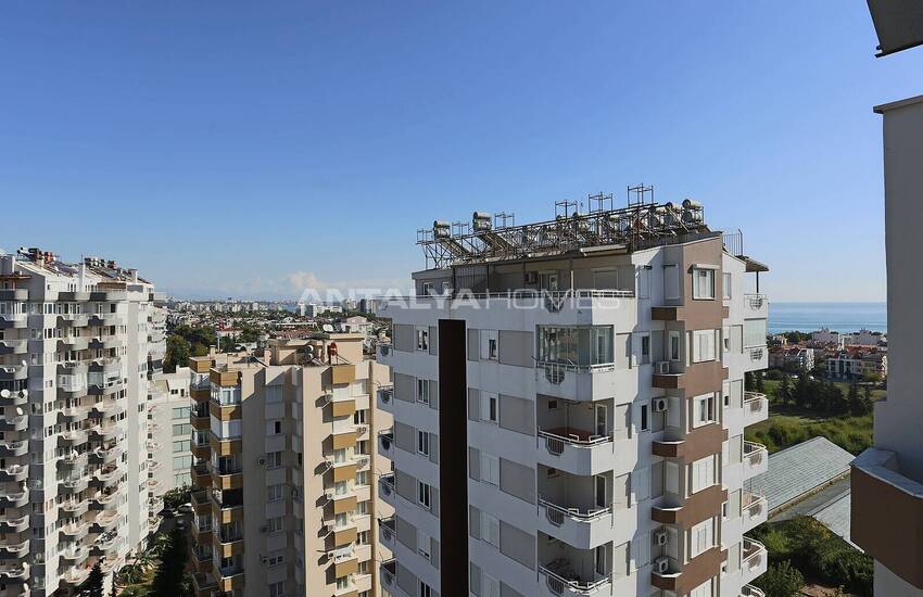Renovierte Geräumige Meerblick Wohnung In Antalya Konyaalti 51