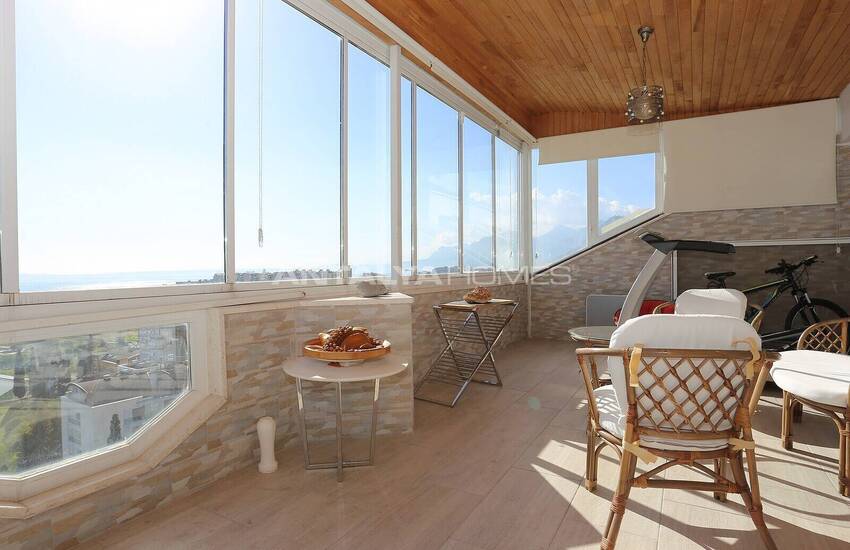 Renovierte Geräumige Meerblick Wohnung In Antalya Konyaalti 53