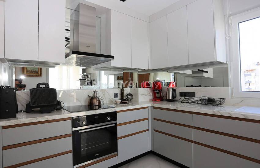 Renovierte Geräumige Meerblick Wohnung In Antalya Konyaalti 23