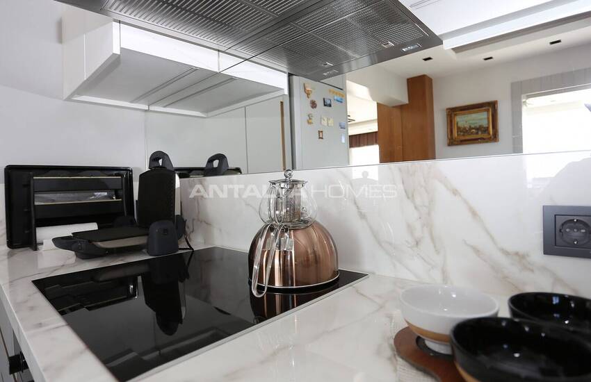 Renovierte Geräumige Meerblick Wohnung In Antalya Konyaalti 25