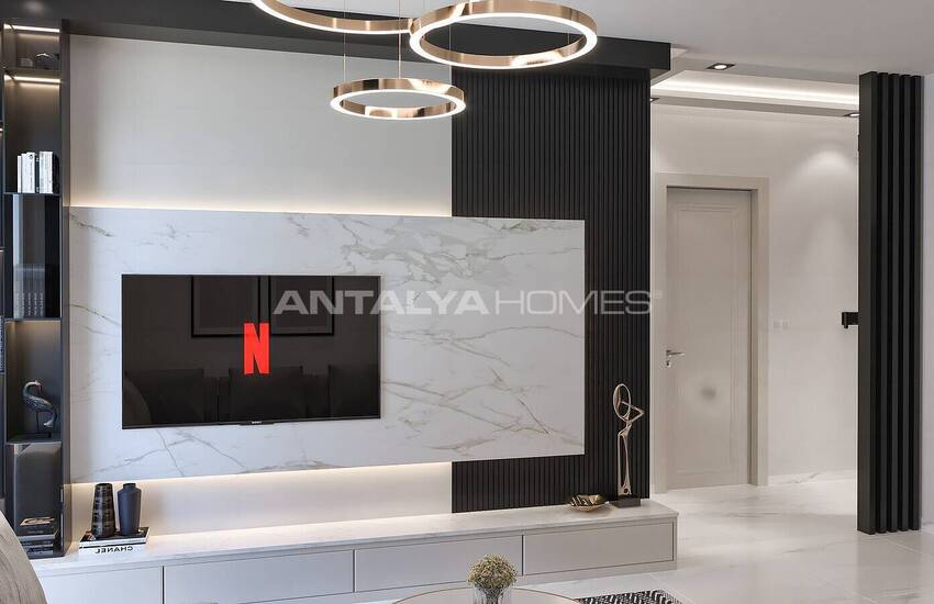 Investment Properties in an Elegant Complex in Alanya Oba 23