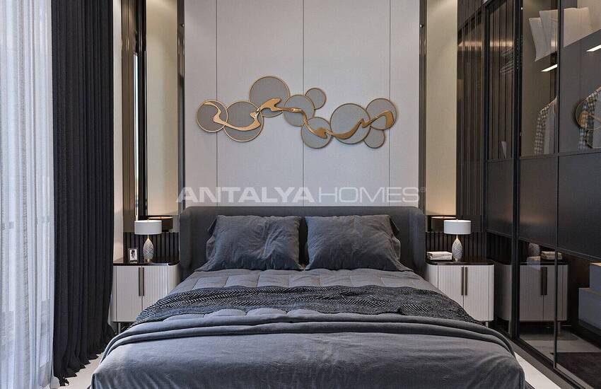 Investment Properties in an Elegant Complex in Alanya Oba 15