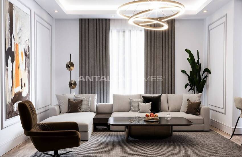 Wohnungen Mit Fußbodenheizung In Einem Komplex In Antalya 16