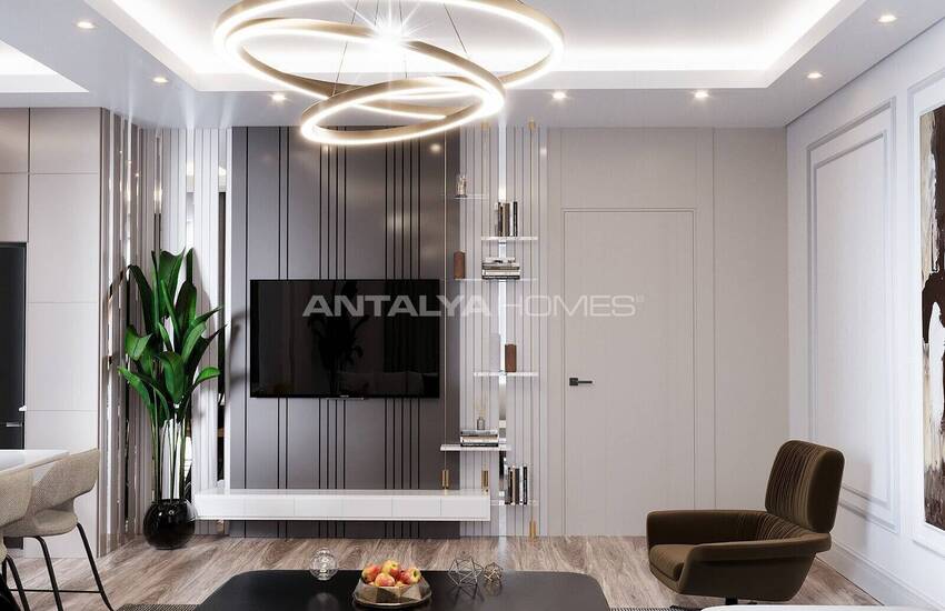 Antalya Kepez'de Havuzlu Sitede Yerden Isıtmalı Daireler 19