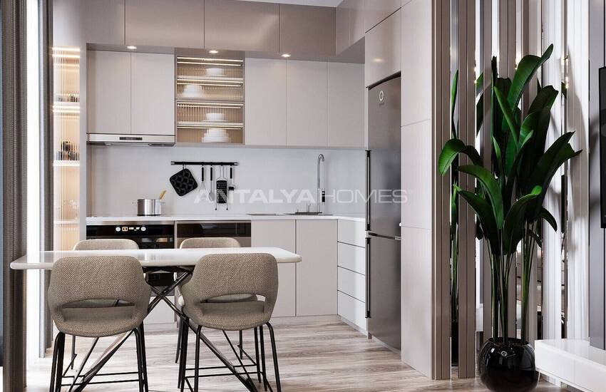 Antalya Kepez'de Havuzlu Sitede Yerden Isıtmalı Daireler 20