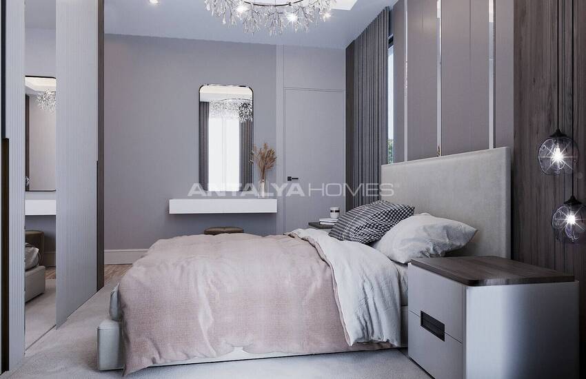 Antalya Kepez'de Havuzlu Sitede Yerden Isıtmalı Daireler 23