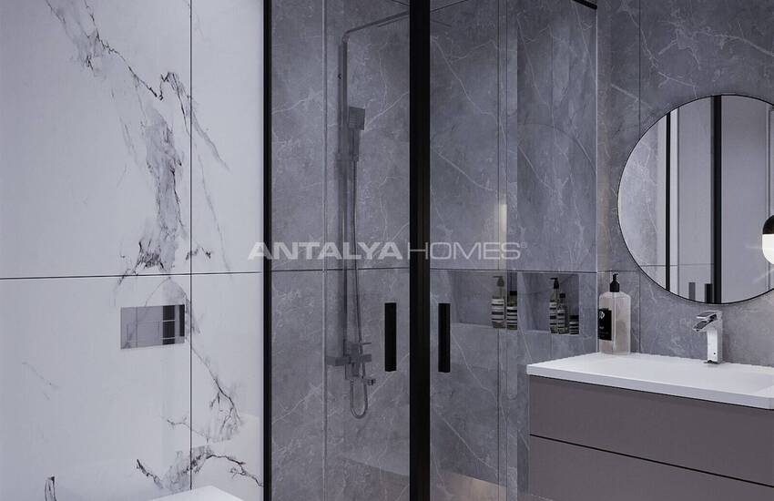 Antalya Kepez'de Havuzlu Sitede Yerden Isıtmalı Daireler 28