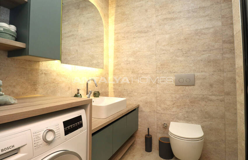 شقق مع تراس مع مجمع سكني آمن في أكسو ألتينطاش 20