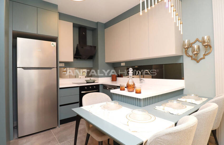 شقق مع تراس مع مجمع سكني آمن في أكسو ألتينطاش 16