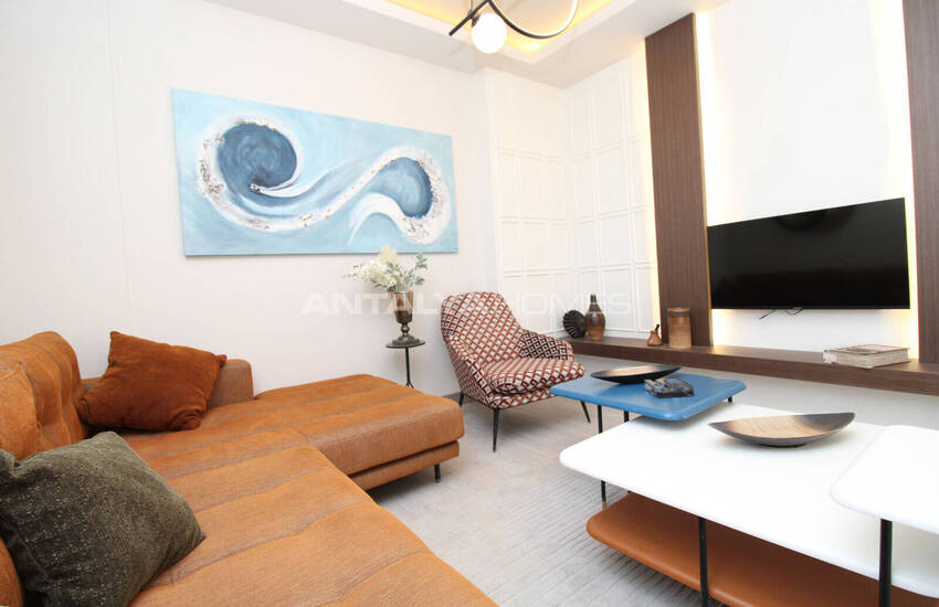 شقق فسيحة من غرفتين مع حديقة للاستخدام في أنطاليا ألتينتاس 12