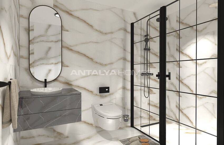 Cozy Apartments in a Complex with Pool in Payallar Alanya 13