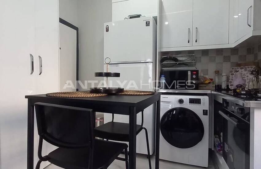 Fully Furnished 1+1 Flat in the Heart of the City in Antalya 11