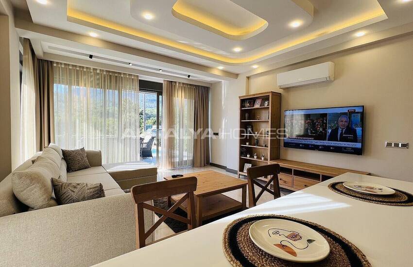 Kemer'de Muhteşem Dağ Manzaralı Satılık Lüks Villa 19