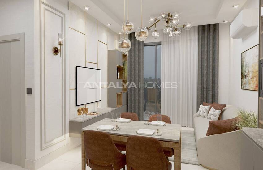 Flats for Sale in a Complex with Rich Features in Oba, Alanya 10
