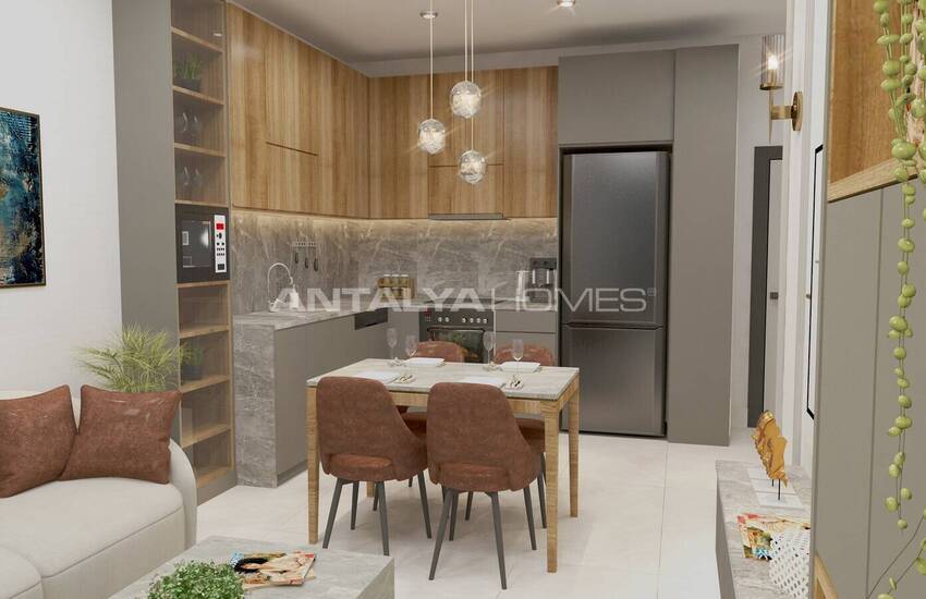 Flats for Sale in a Complex with Rich Features in Oba, Alanya 11