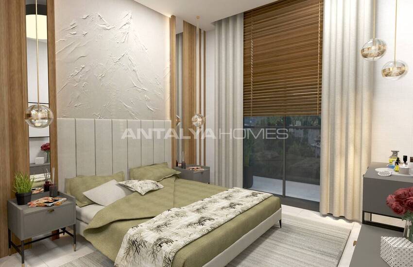Flats for Sale in a Complex with Rich Features in Oba, Alanya 14