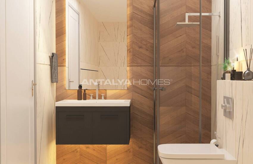 Flats for Sale in a Complex with Rich Features in Oba, Alanya 15