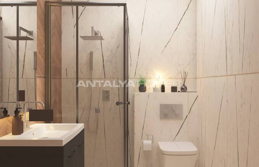 Flats for Sale in a Complex with Rich Features in Oba, Alanya 16