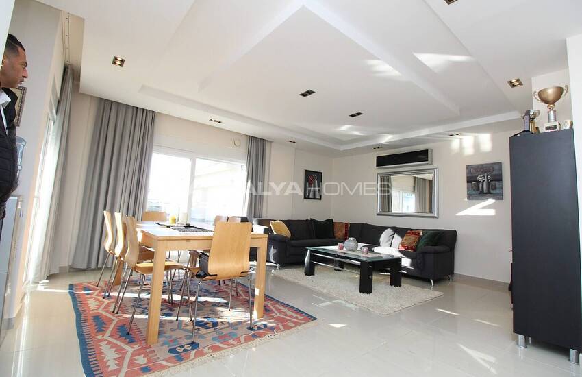 آپارتمان مبله 4 خوابه در یم مجتمع نزدیک به زمین گلف در بلک 21