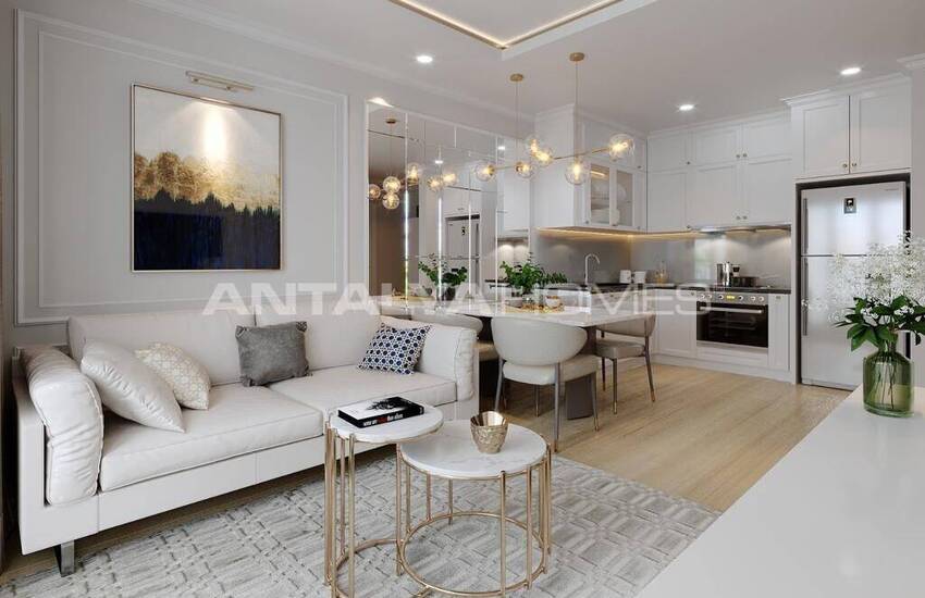 شقق في مشروع تصميم خاص في أنطاليا ألتنطاش 16