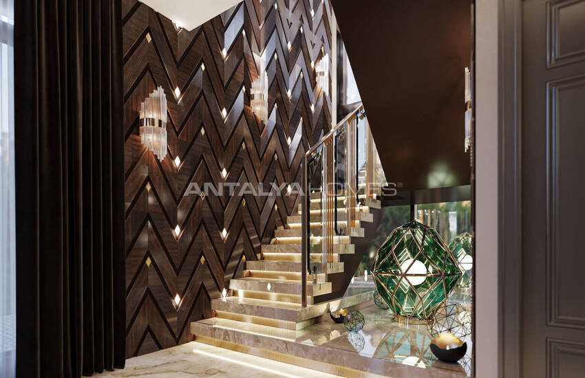 New Triplex Houses with Private Pool in Alanya 10