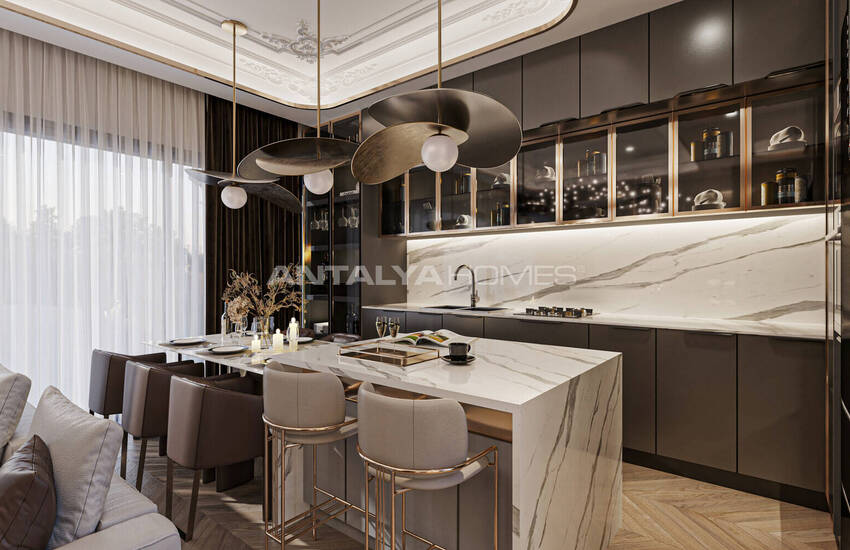 New Triplex Houses with Private Pool in Alanya 8