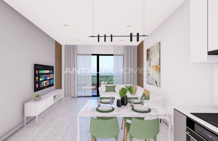 Immobiliers Résidentiels Modernes À Oba Alanya 28