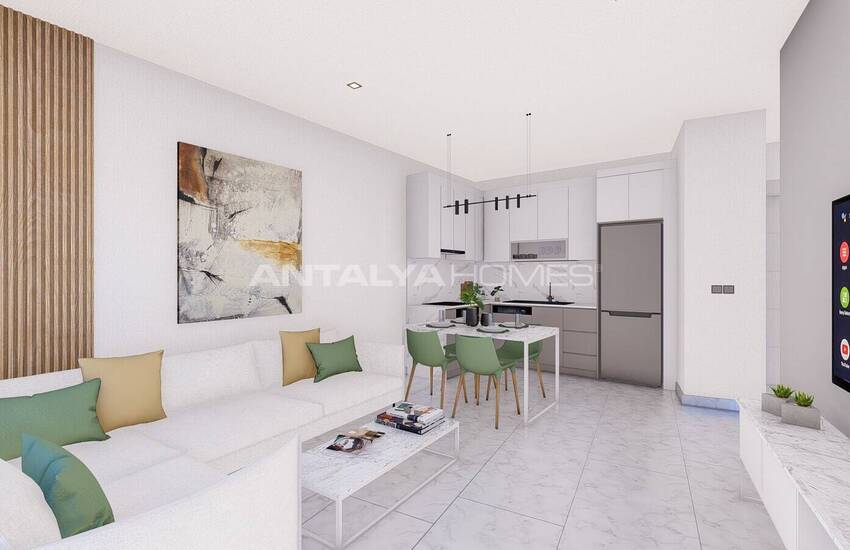 Immobiliers Résidentiels Modernes À Oba Alanya 29