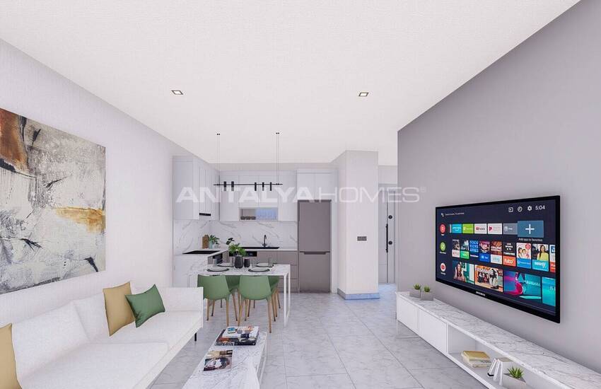 Immobiliers Résidentiels Modernes À Oba Alanya 30