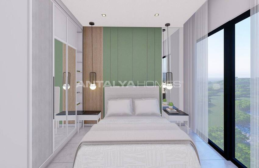 Immobiliers Résidentiels Modernes À Oba Alanya 32