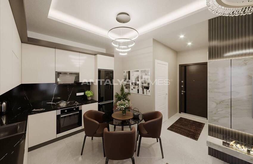 شقق مريحة مطلة على البحر في مجمع السكني مع مسبح في ألانيا 21