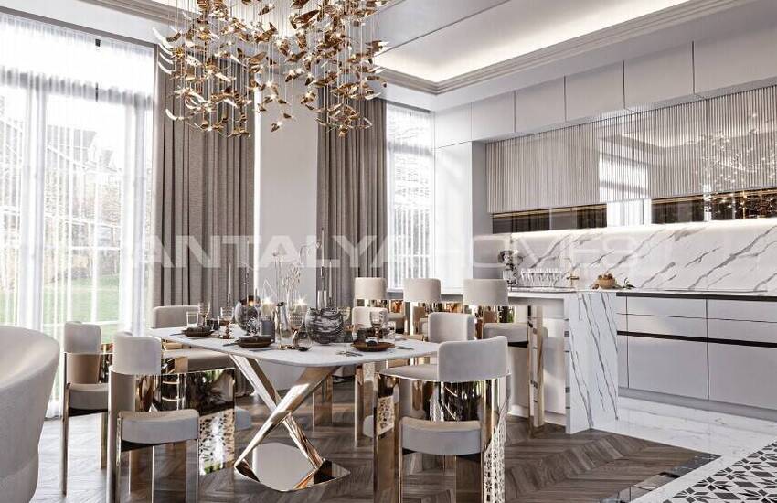 Alanya Bektaş'ta Satılık Havuzlu Müstakil Villalar 14