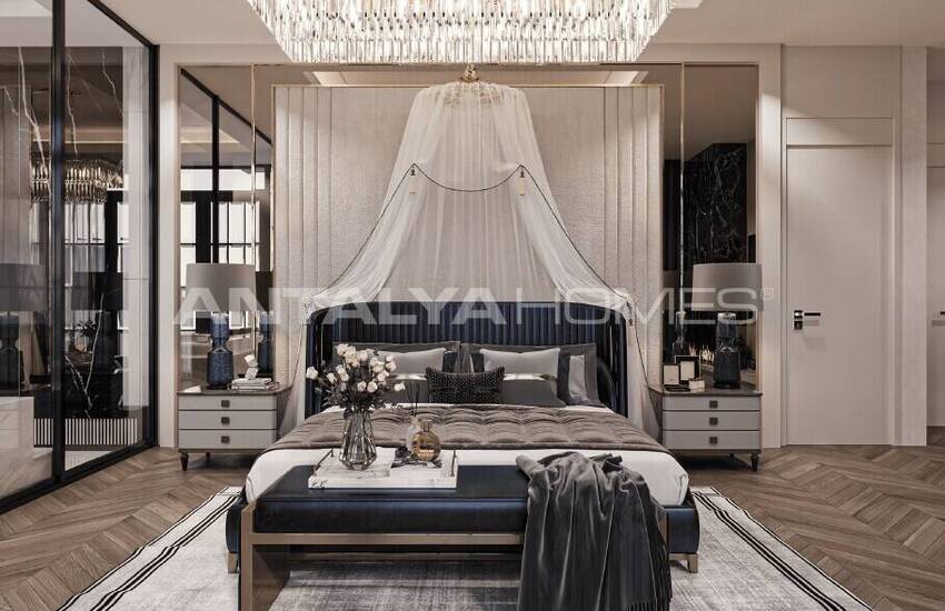 Alanya Bektaş'ta Satılık Havuzlu Müstakil Villalar 17