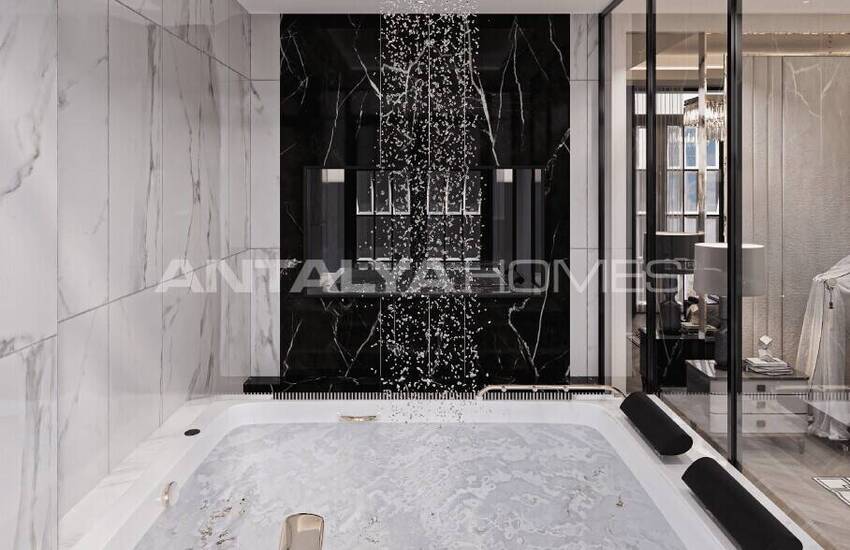 Alanya Bektaş'ta Satılık Havuzlu Müstakil Villalar 19