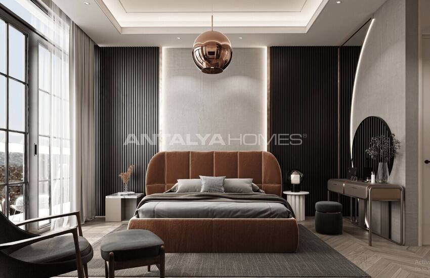 Alanya Bektaş'ta Satılık Havuzlu Müstakil Villalar 20