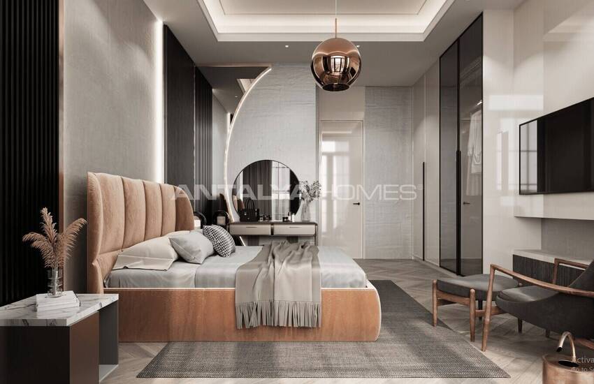 Alanya Bektaş'ta Satılık Havuzlu Müstakil Villalar 21