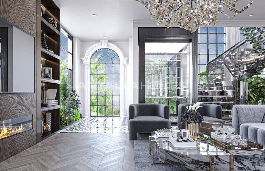 Alanya Bektaş'ta Satılık Havuzlu Müstakil Villalar 24