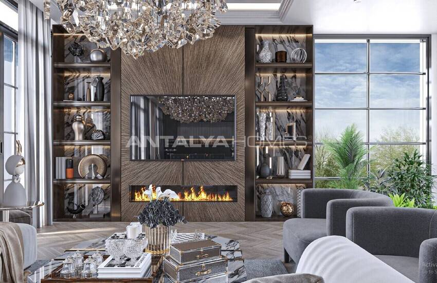 Alanya Bektaş'ta Satılık Havuzlu Müstakil Villalar 25