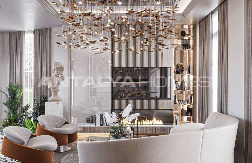 Alanya Bektaş'ta Satılık Havuzlu Müstakil Villalar 26