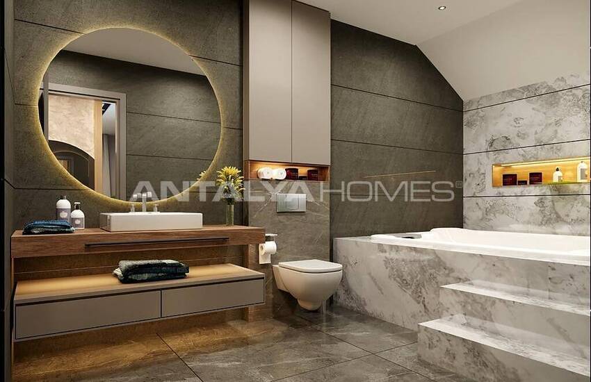 ویلا با استخر و آسانسور خصوصی در آنتالیا، دوشمالتی 37