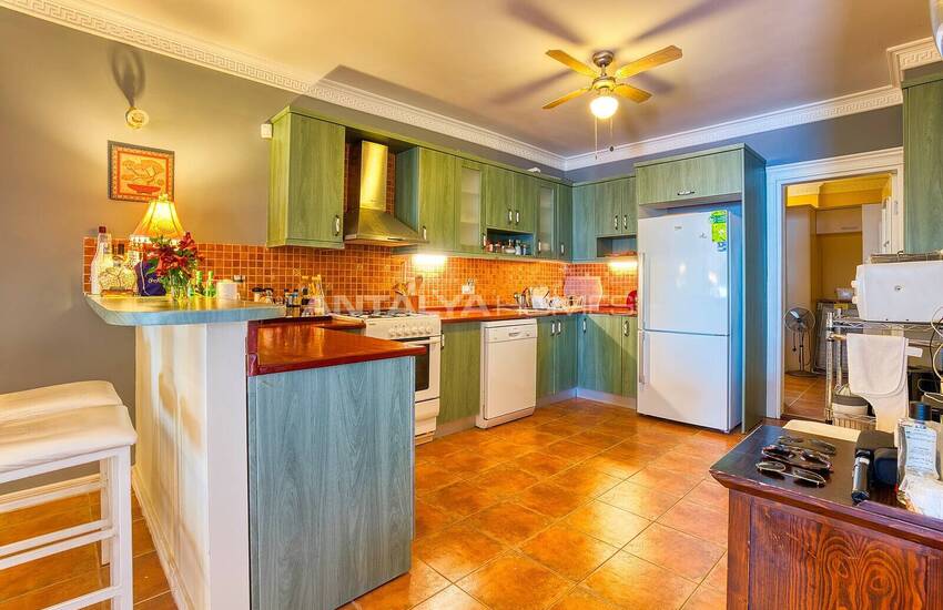 Fristående Hus Med Fantastisk Utsikt Över Havet Och Ön I Kas 64