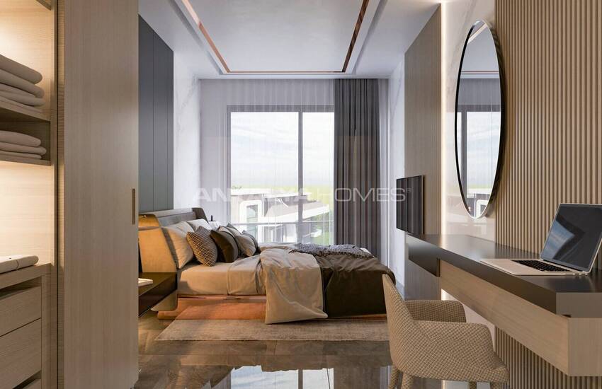 Villas Individuelles Luxueuses Vue Mer Et Ville À Alanya 17