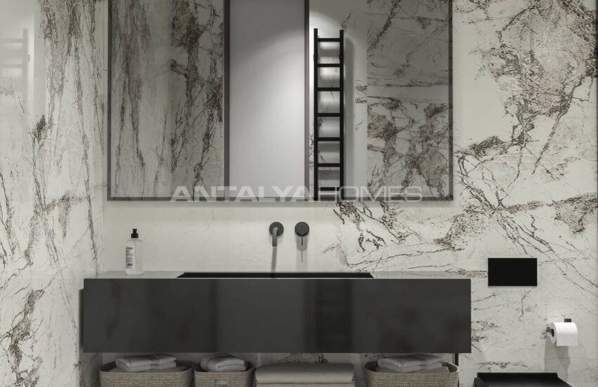 Villas Individuelles Luxueuses Vue Mer Et Ville À Alanya 43