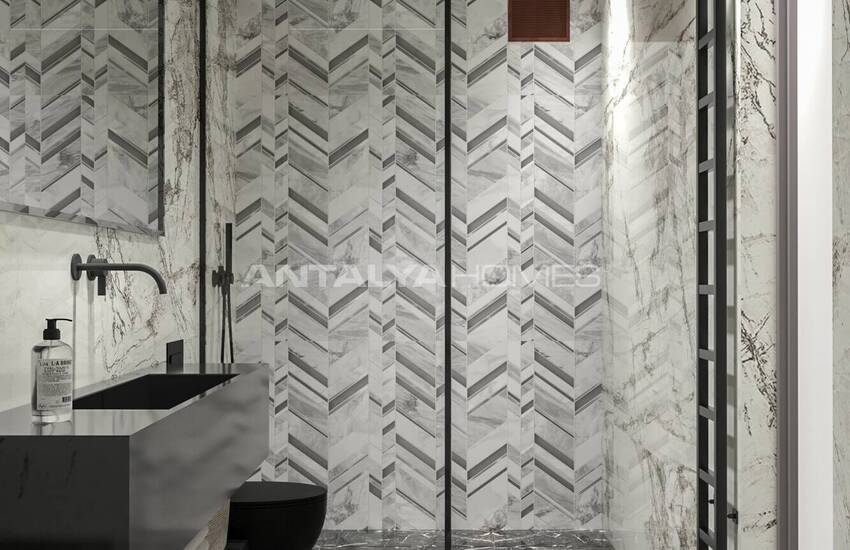 Villas Individuelles Luxueuses Vue Mer Et Ville À Alanya 42